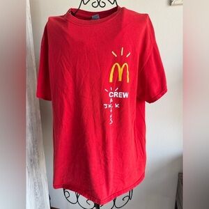 McDonald's Vibrant Red Tshirt